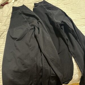 Fabletics Black Long Sleeve Top